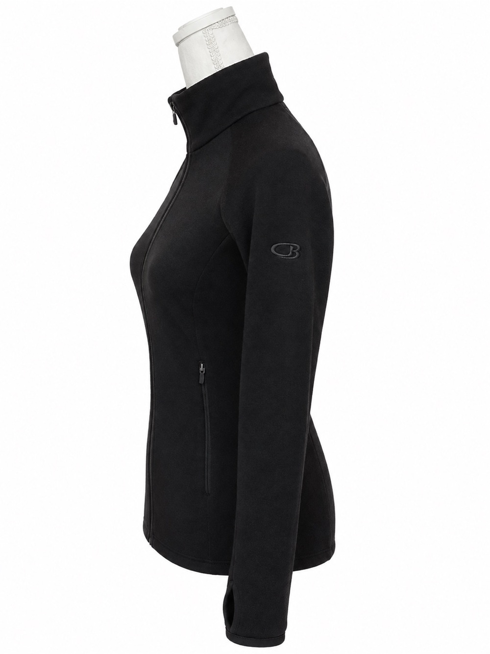 Icebreaker Elemental RealFleece 330 Merino Wool Full Zip Jacket Black XS - Picture 7 of 11